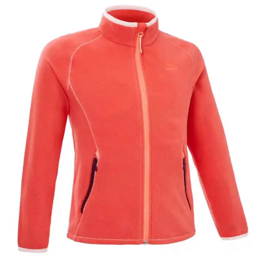 QUECHUA MH150 Jaket Track Anak Perempuan Hiking Nyaman