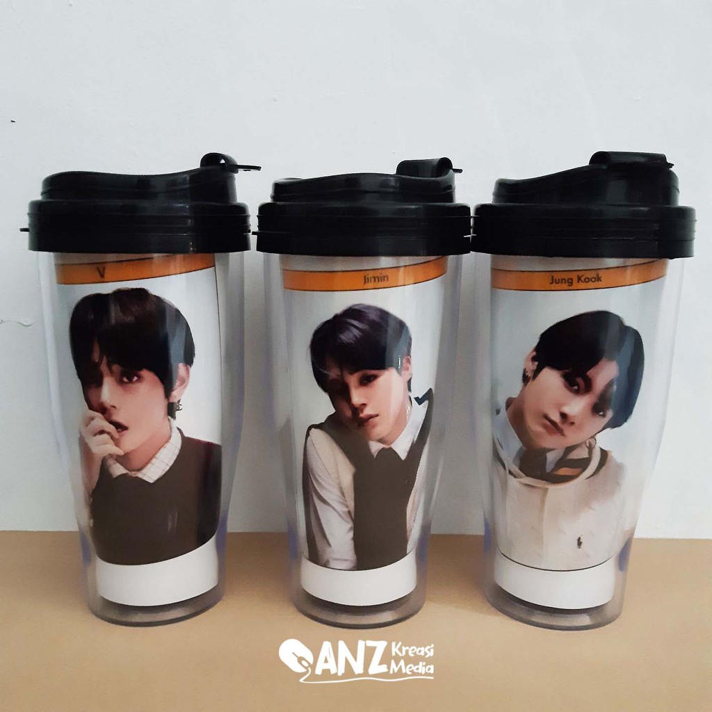 Tumbler BTS Map Of The Soul 7 Ver 4 - Merchandise Botol Minum KPOP Murah