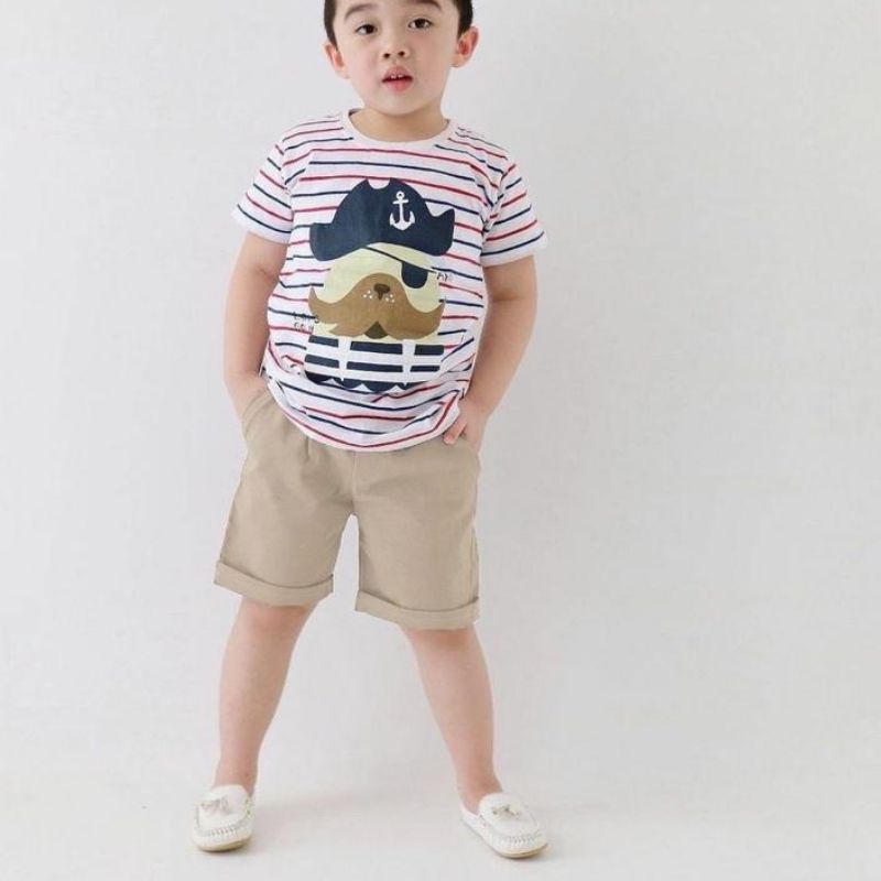 100K 3 pcs Celana Chino Panjang Anak Laki-laki Umur 1-12 Tahun Katun