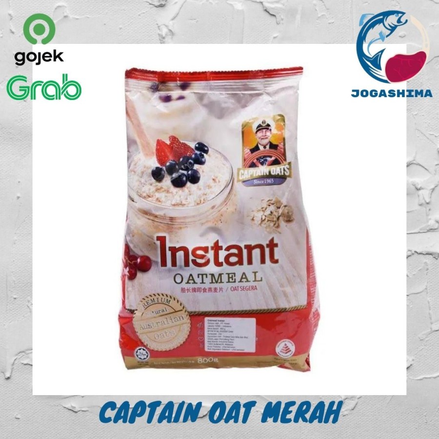 

Captain oat Merah - instant oatmeal