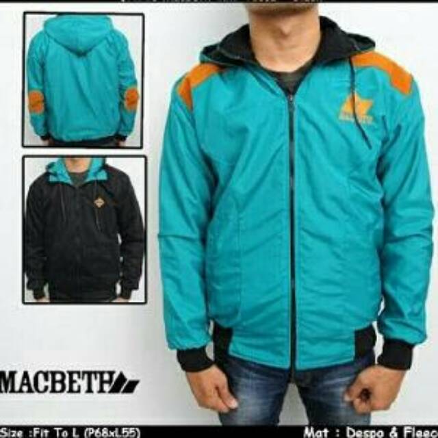 jaket bolak balik macbeth tosca