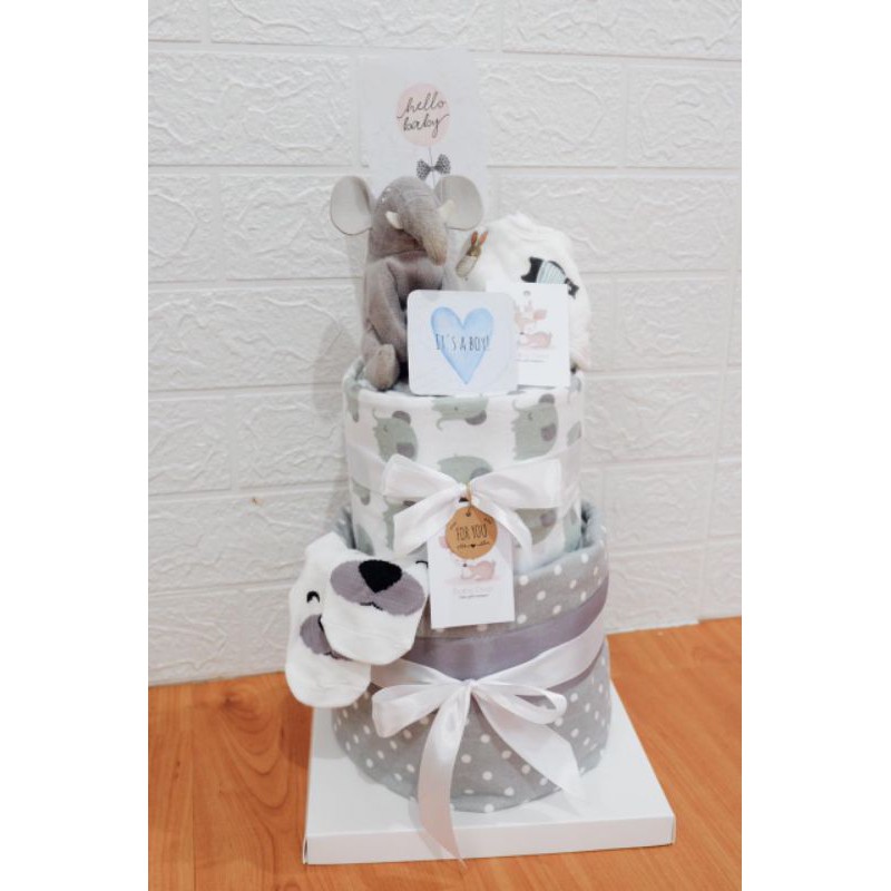 

diapers hampers cake/hampers cake/kado hampers