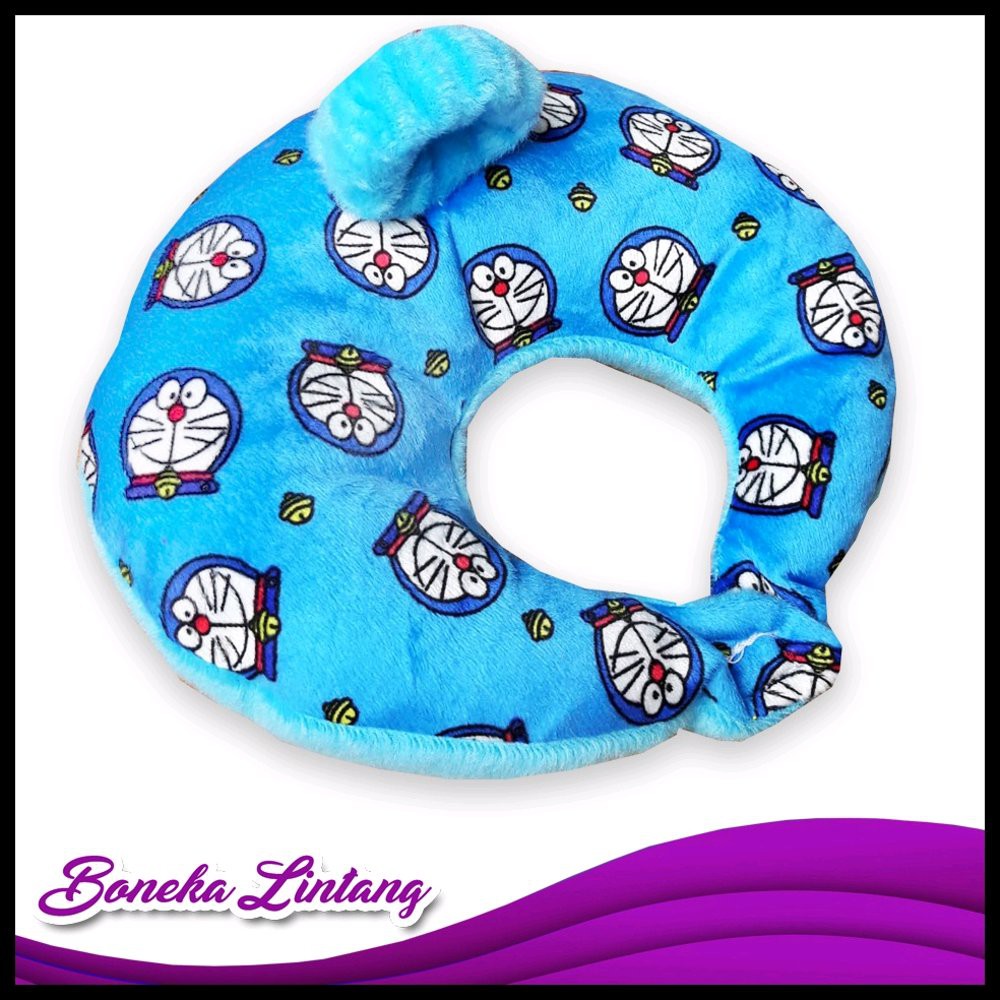 Promo Bantal Leher Bayi untuk Menaruh Dot Susu Karakter Doraemon Limited