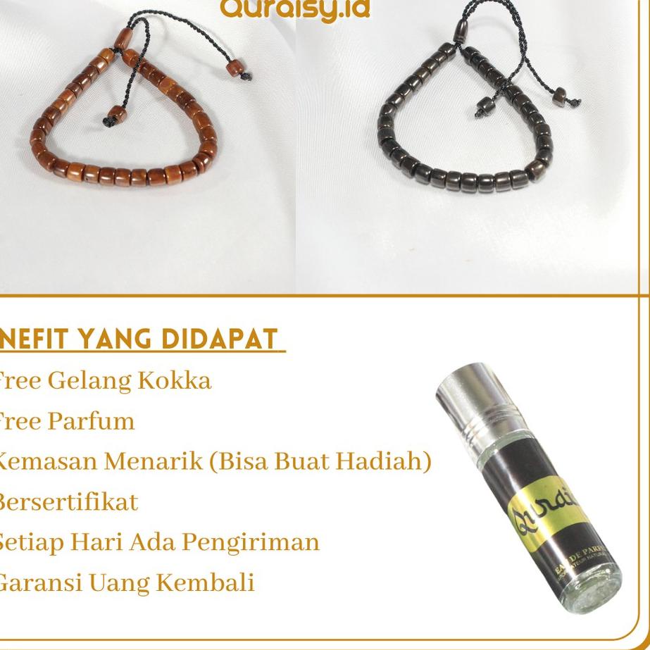 Langsung Beliii.. Tasbih Kaukah Kaokah Asli 99 Kecil Original Kokka Quraisy Tasbeh Kauka Kaoka Koka 