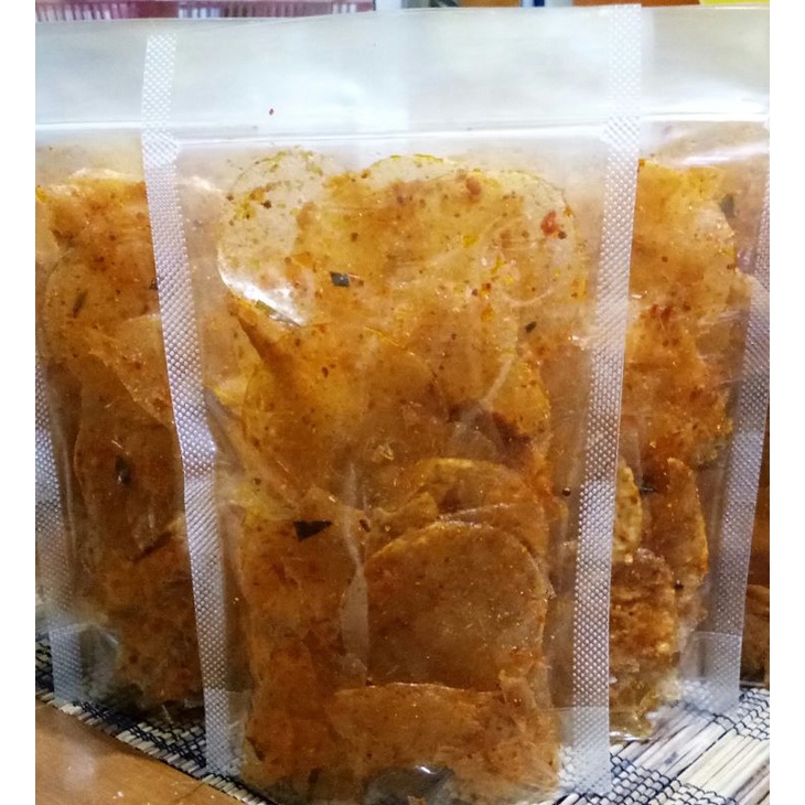 

kripik kaca pedas daun jeruk