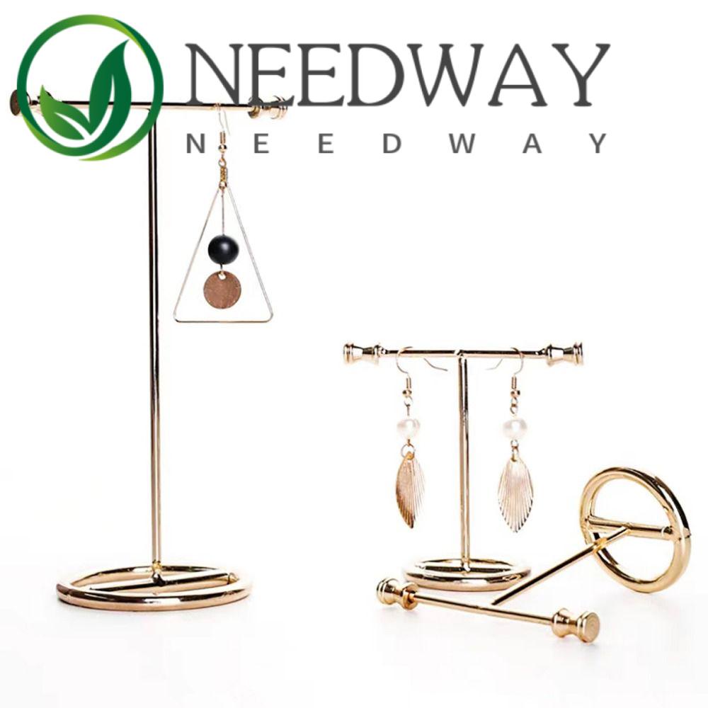 Needway  Vintage Jewelry Display Stand Necklace Ornaments Case Storage Fashion Accessories Trendy Organizer Bracelet Earring Holder Earring Rack Jewelry Display/Multicolor