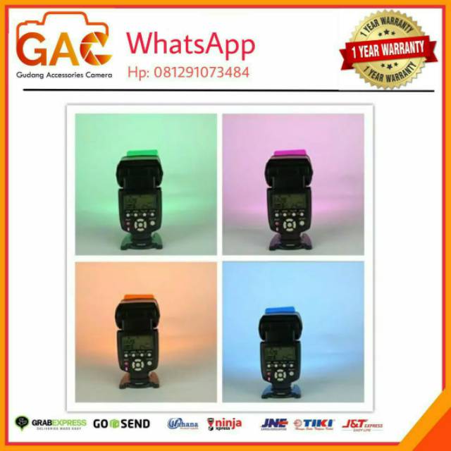 Filter color gel 20pcs warna viltrox