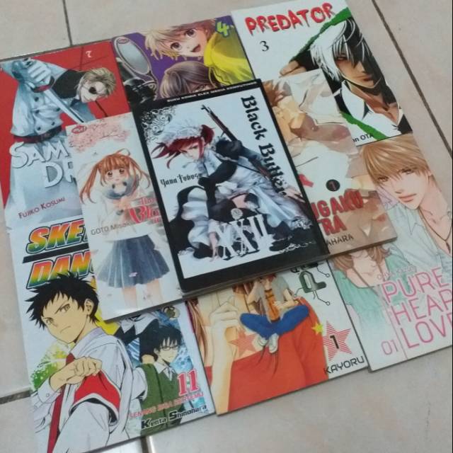 Komik 20k @5 (Black Butler, Sket Dance, Seiyuu, dll)