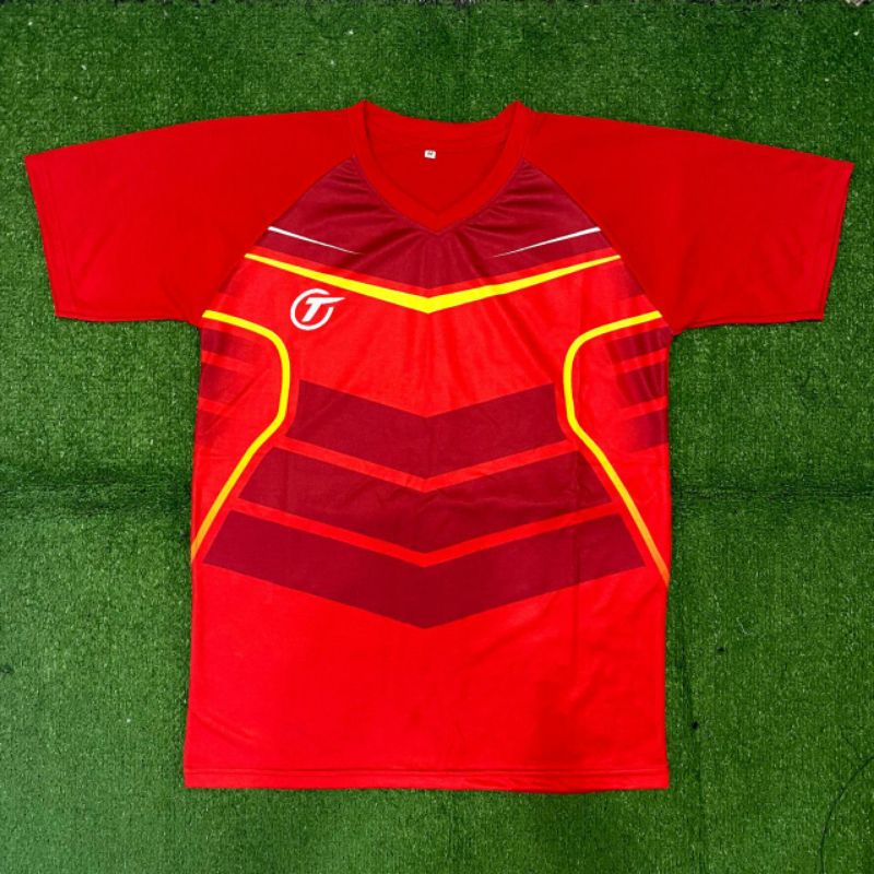 kaos olahraga drifit/kaos bola printing/kaos futsal printing/baju olahraga  praia/trening olahraga