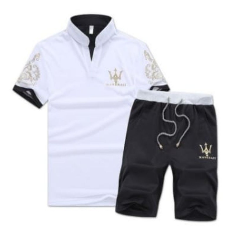 Pakaian pria,set pria Maserati pria keren model terbaru