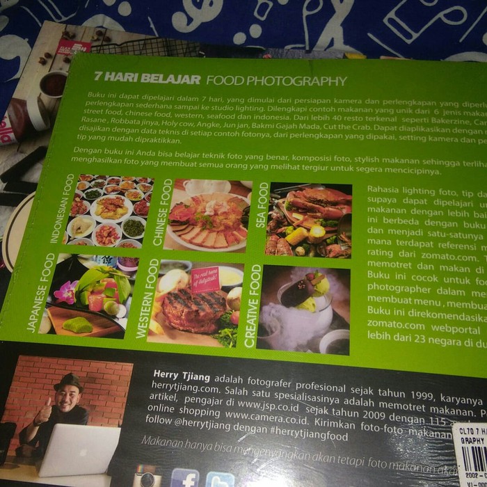 3 Buku Food Photography Foto Makanan Fotografi Fotografer Shopee Indonesia