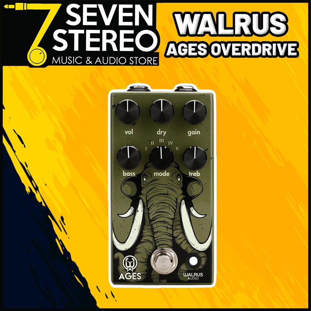 Walrus Audio Ages Overdrive Guitar Effects Pedal