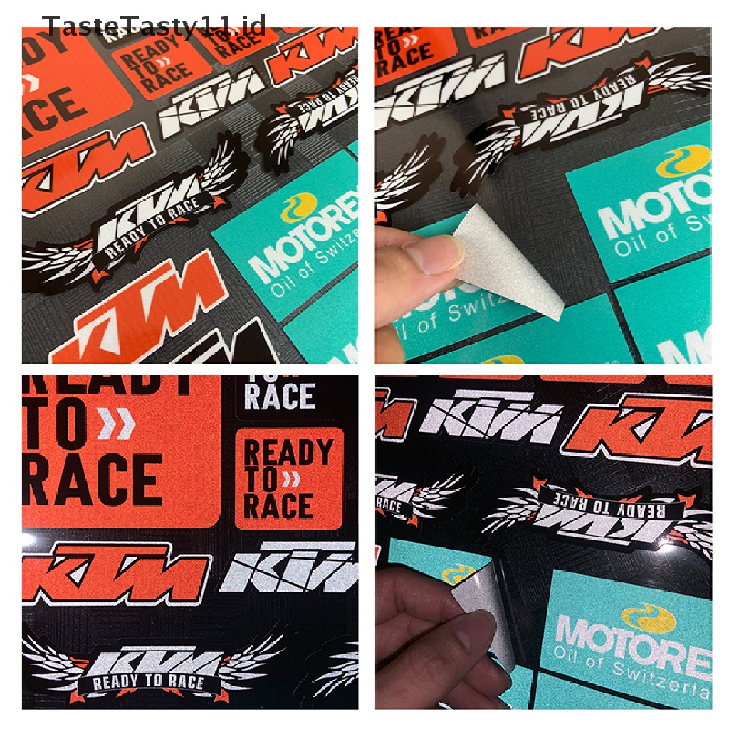 Tastetasty Stiker Reflektif Tangki Bensin Motor KTM Duke 125