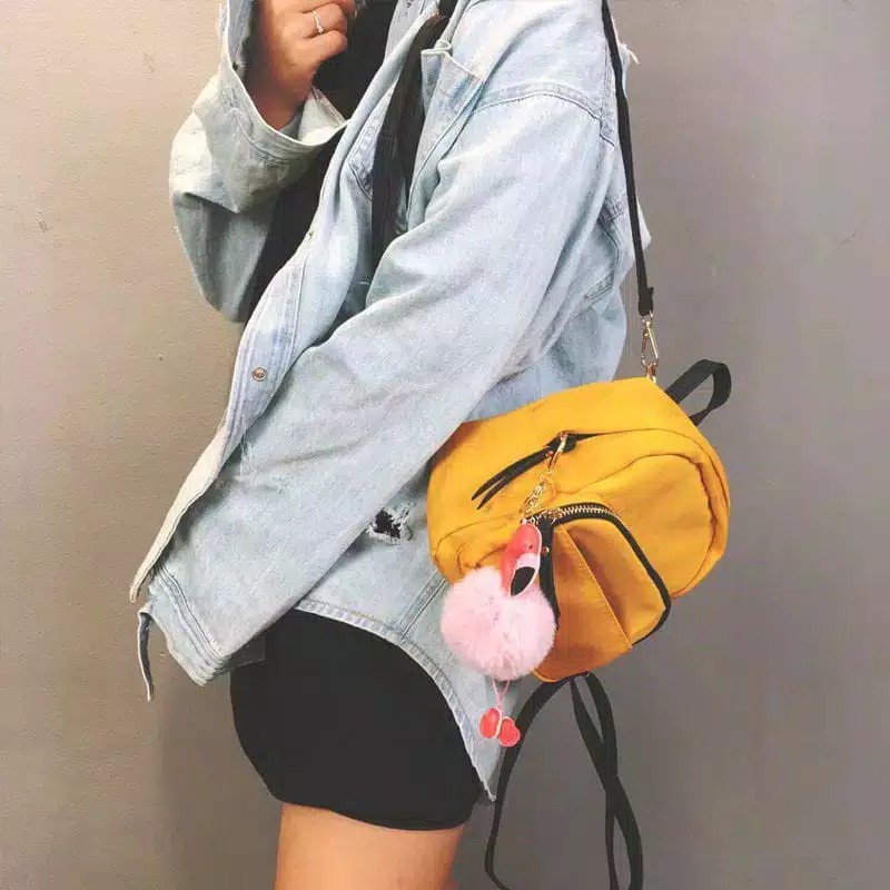 Very Mini tas Ransel Backpack korea hangout Murah Meriah