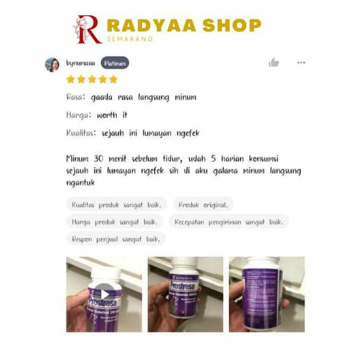 Obat Tidur Sido Muncul Herbal Prostresa 30 Kapsul - Susah Tidur Gelisah Stress | Membantu Meringankan Susah Tidur