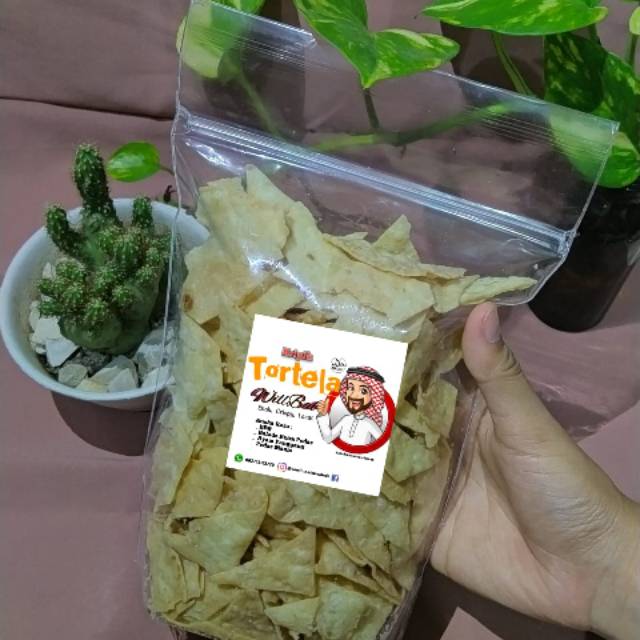 

Kripik kulit kebab tortela varian rasa 200g snack wilbab