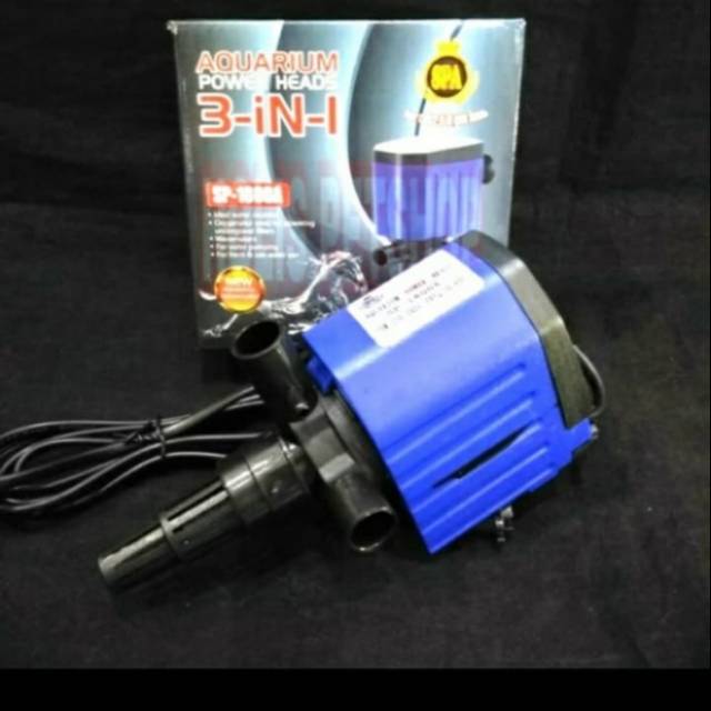 mesin pompa sirkulasi air aquarium aquascape SP-1600A