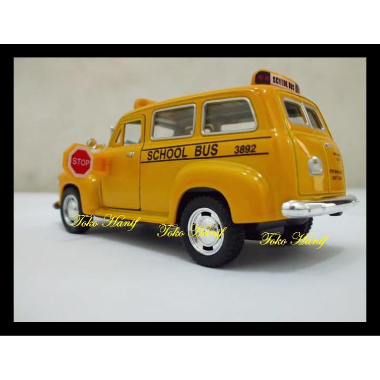 Diecast Miniatur Replika Bis Sekolah Bermutu