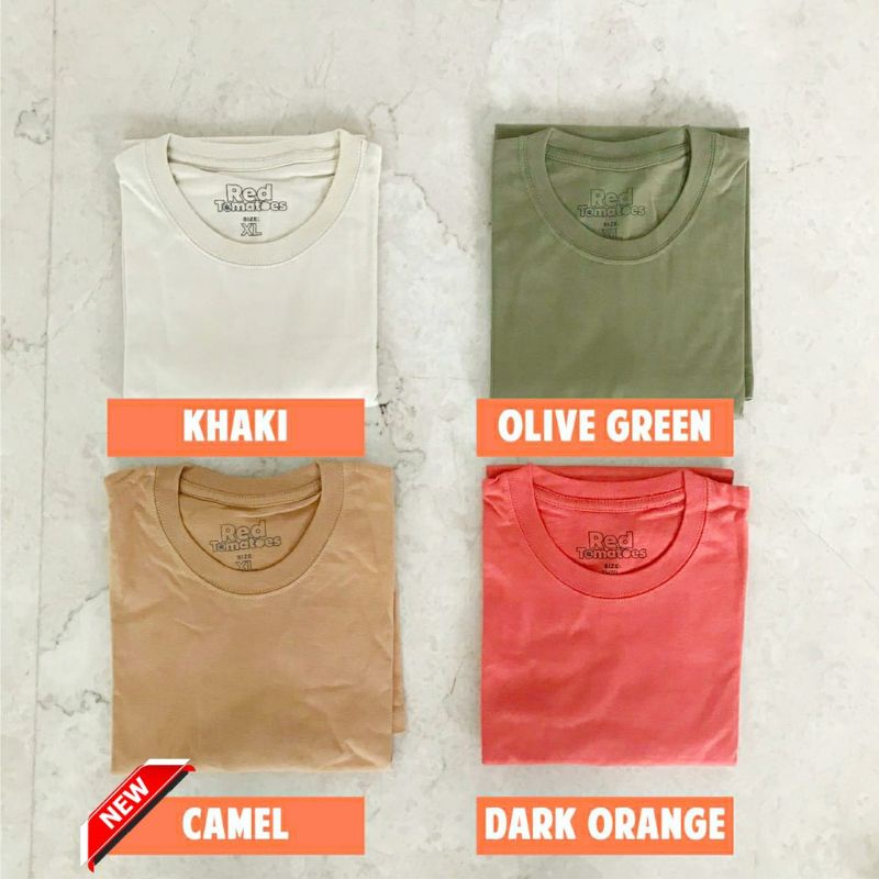 [LANGSUNG DARI PABRIK] Kaos Polos cotton combed / ONECK / unisex /