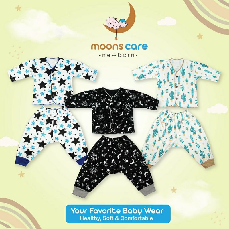 MOONS STELAN PANJANG NEWBORN BUKA KAKI/STELAN NEWBORN