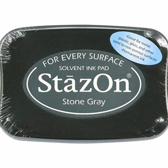 

~~~~~] Staz On solvent ink pad Stone gray
