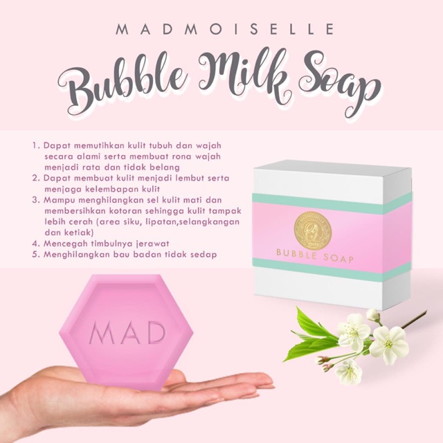 BUBBLE MILK SOAP