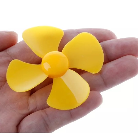 BALING BALING DINAMO  KUNING  BBDN/KN/8 - 8 cm BALING BALING KIPAS LAYANGAN - baling baling dinamo l