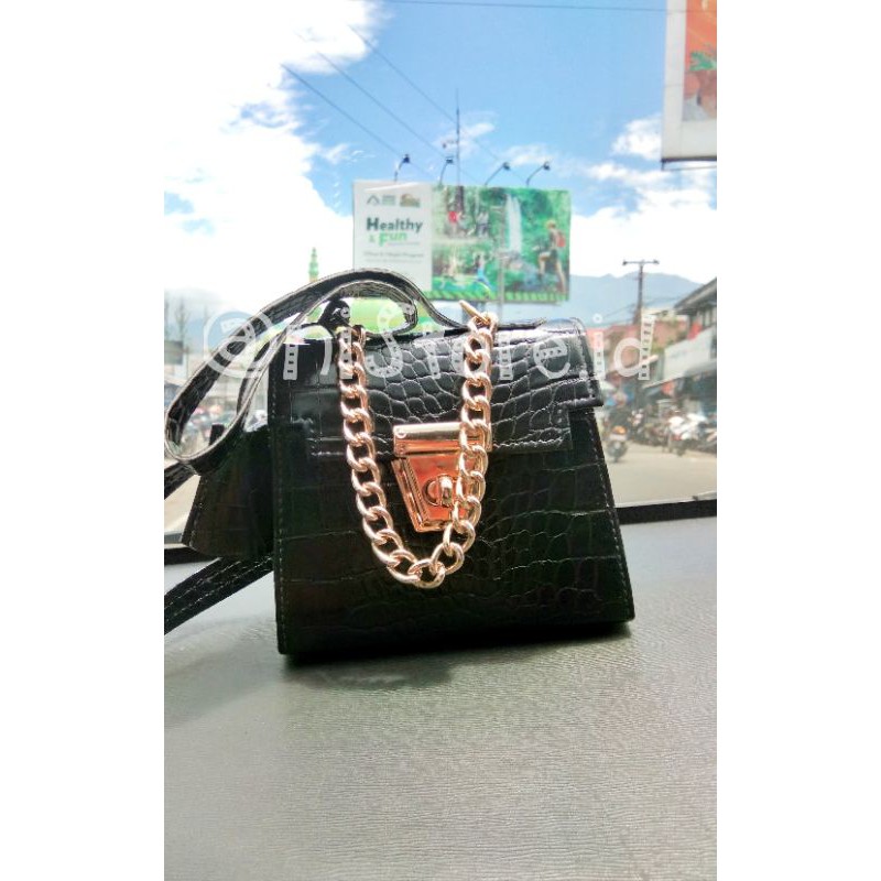 Tas Andin croco mini / Tas andin / tas kekinian croco