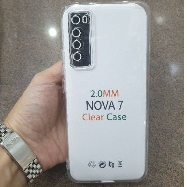 huawei Nova 7 | Jelly Case Transfaran Soft Case Clear Premium Case