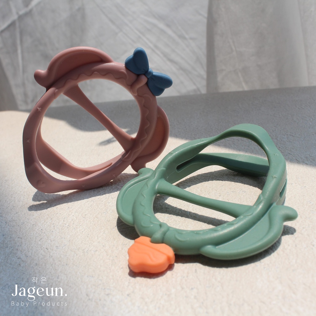 JAGEUN Premium Silicone Baby Sun Teether | Gigitan Bayi Matahari