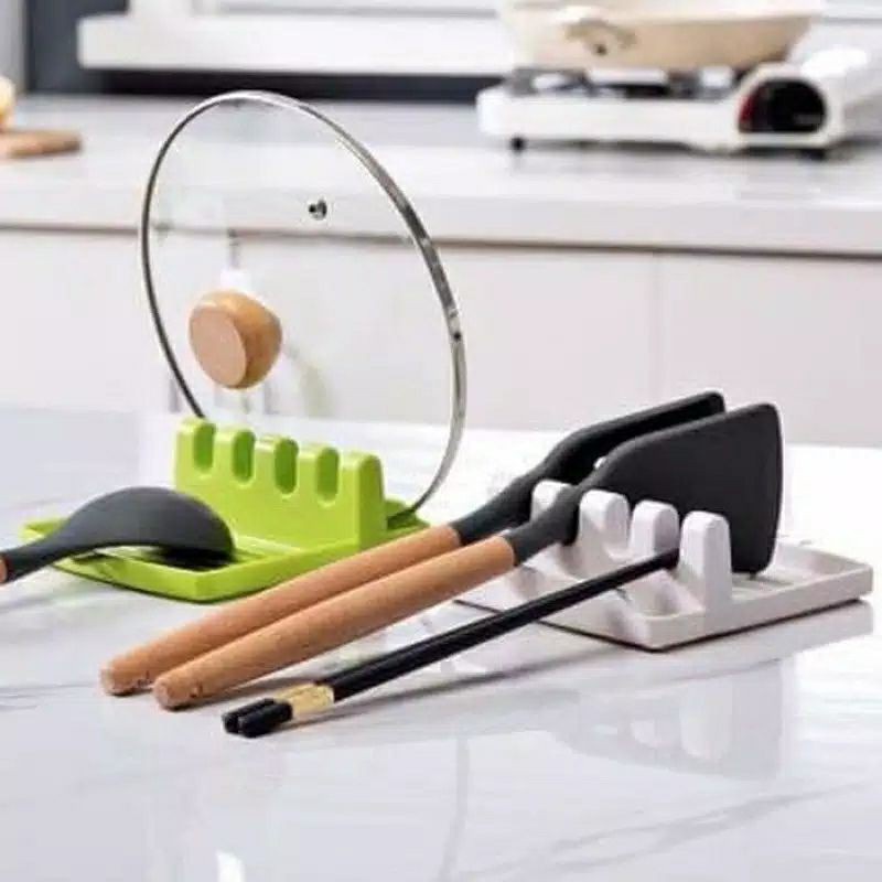 Jual Holder Tempat Rak Peralatan Dapur Masak Sendok Tatakan Spatula Pot