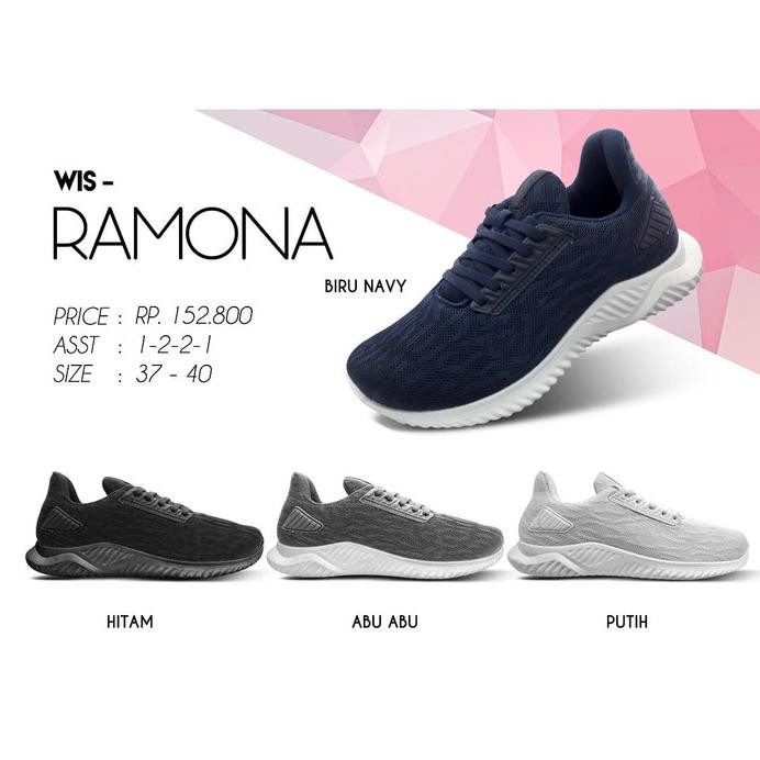 ARDILES RAMONA - SEPATU WANITA SNEAKER - PUTIH