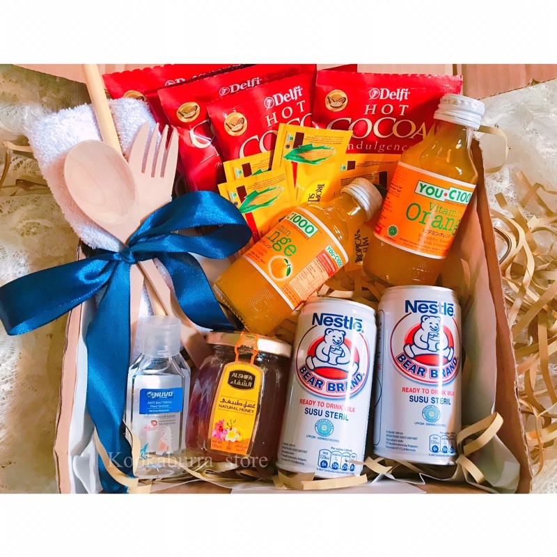 Jual GET WELL SOON HAMPERS UNTUK JENGUK ORANG SAKIT/ NEW NORMAL HAMPERS