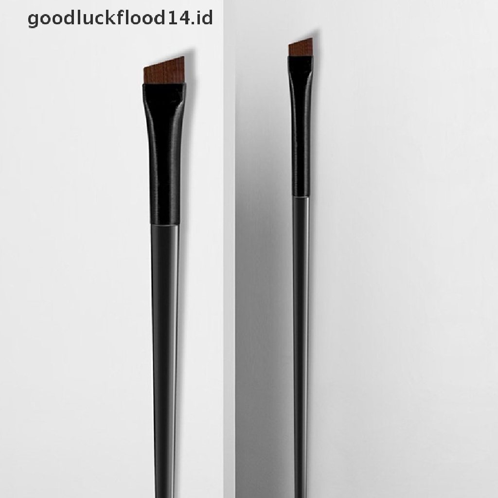 [OOID] Super Thin Eyebrow Brush Eyeliner Brush Synthetic Hair Angled Sharp MakeUp Tools ID