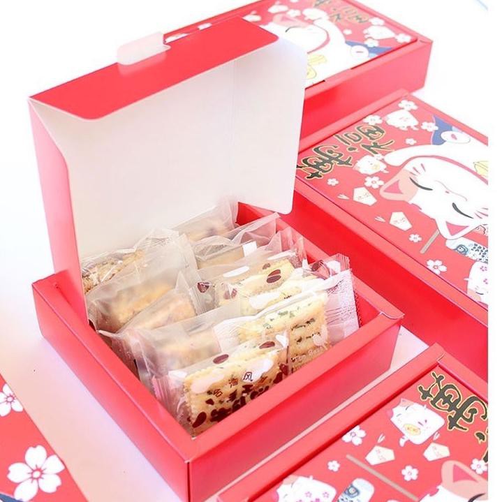 

Pasti Update ♡ Paper Bag Box Hampers imlek chinese year lucky cat gift+