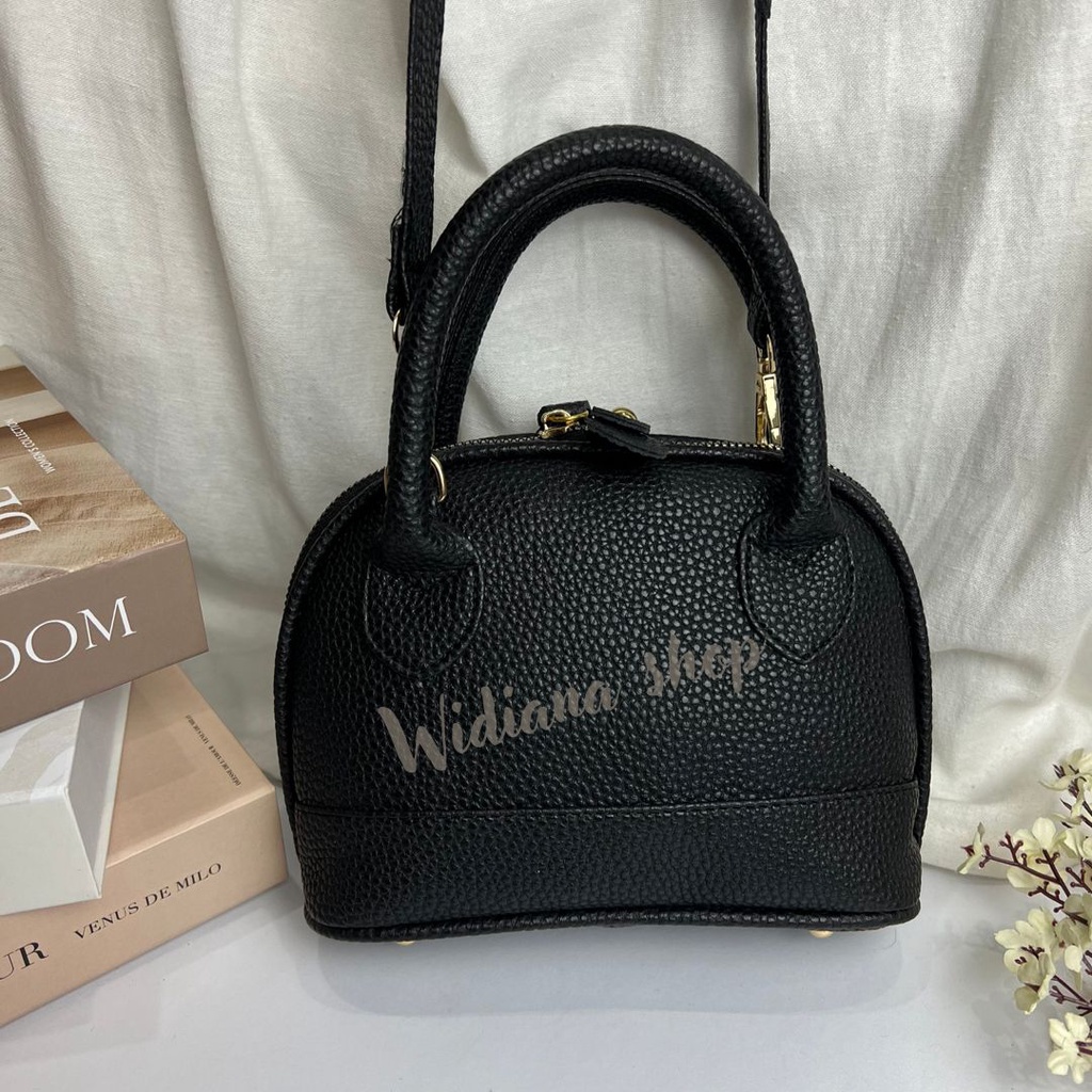 Tas wanita widiana selempang Erma Kulit jeruk sintetis