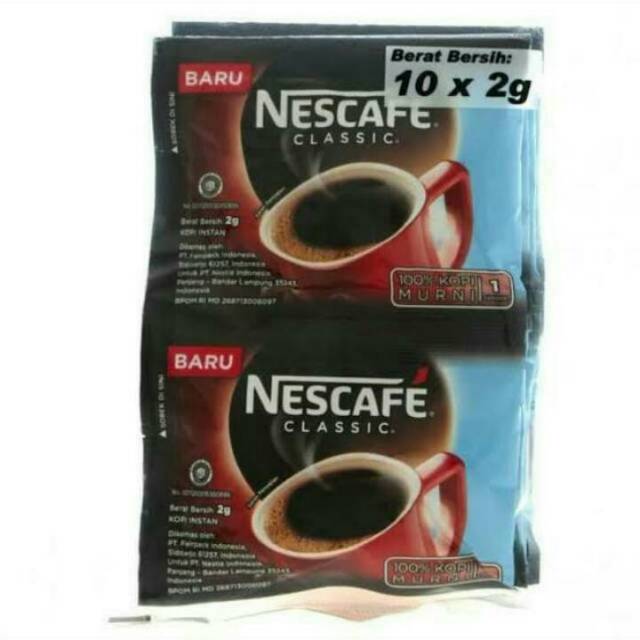 

NESCAFE CLASSIC UNTUK DALGONA COFFEE - 1 RENTENG