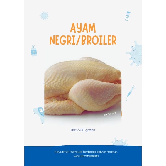 

sayur segar ayam potong broiler murah