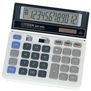 

PROMO! Calculator citizen sdc 868 |Kalkulator