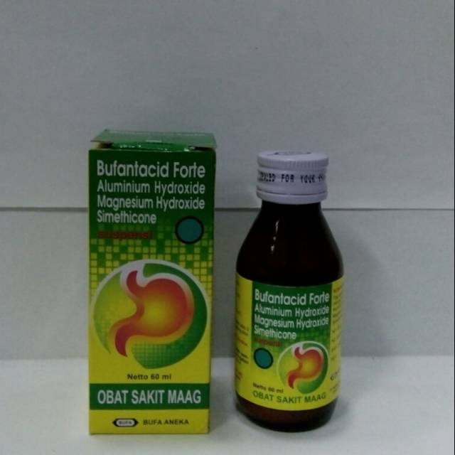 Jual Bufantacid Forte Syrup 60 Ml - Bufa Aneka | Shopee Indonesia