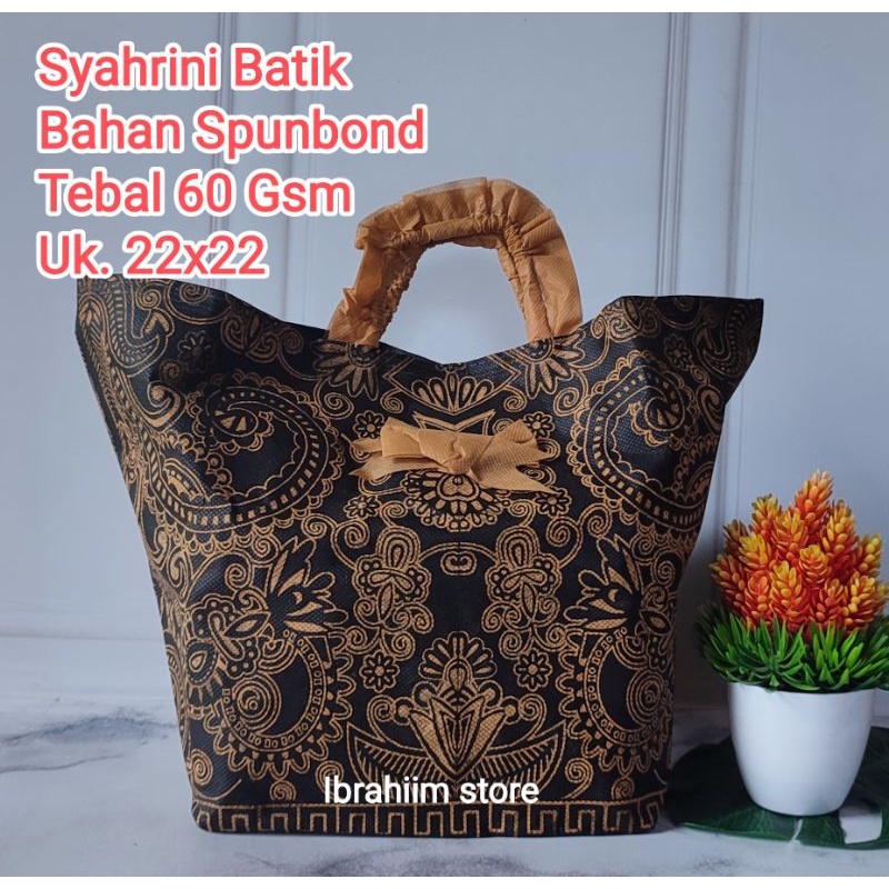 TAS HAJATAN BATIK PITA TEBAL UK 22X22 / TAS HAJATAN PITA BATIK TEBAL UK 22 MURAH