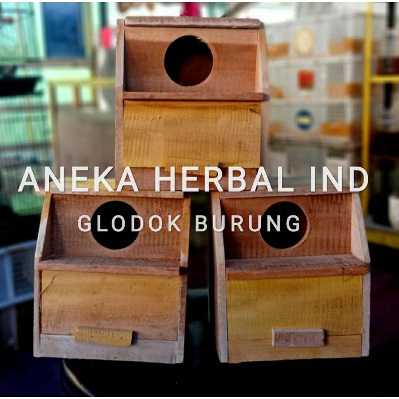 GLODOK BURUNG LOVEBIRD - RUMAH BURUNG KOTAK UNTUK SANGKAR KAPSUL