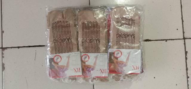 (12 Pasang) Kaos Kaki Jempol Samsung Anti Slip Original BX Angel