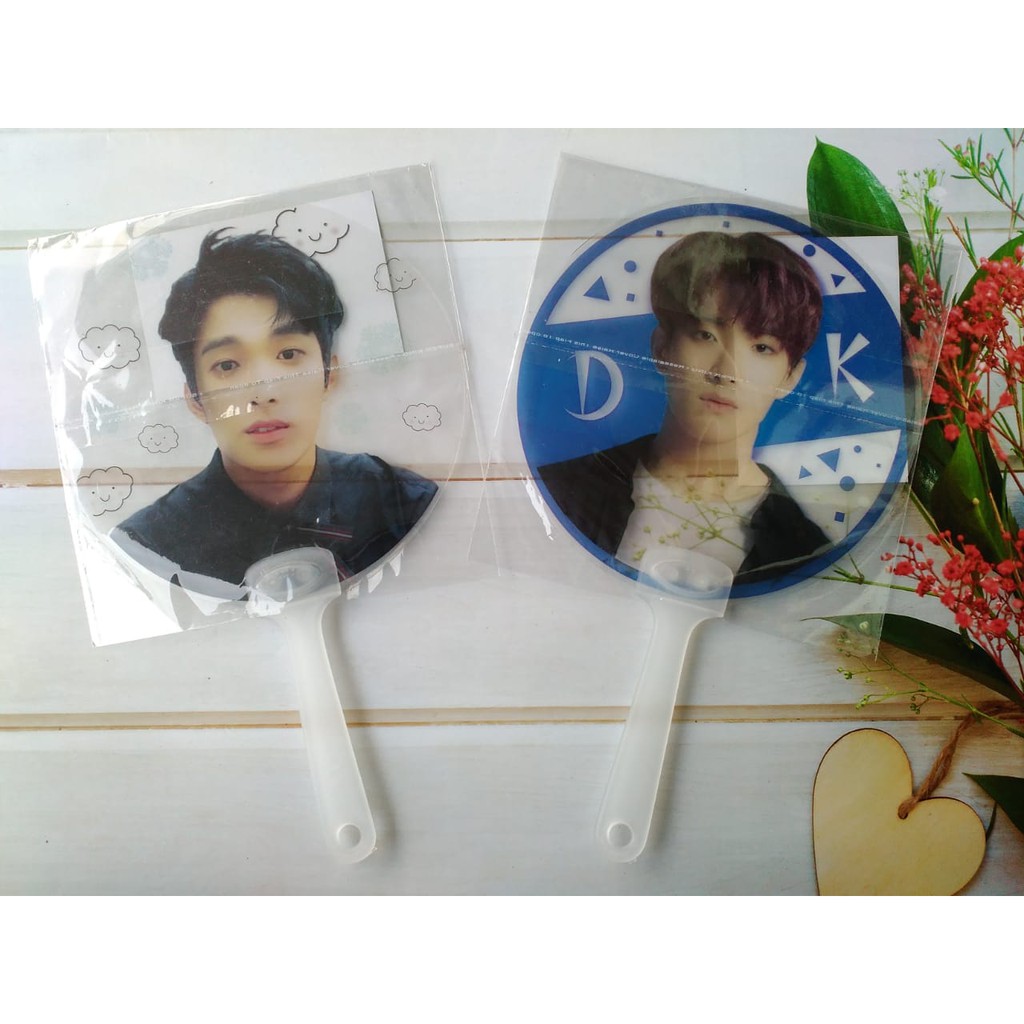 [PRE ORDER] Kipas Transparan Custom KPOP X1 EXO BTS WannaOne Seventeen NCT Straykidz GOT7 Twice