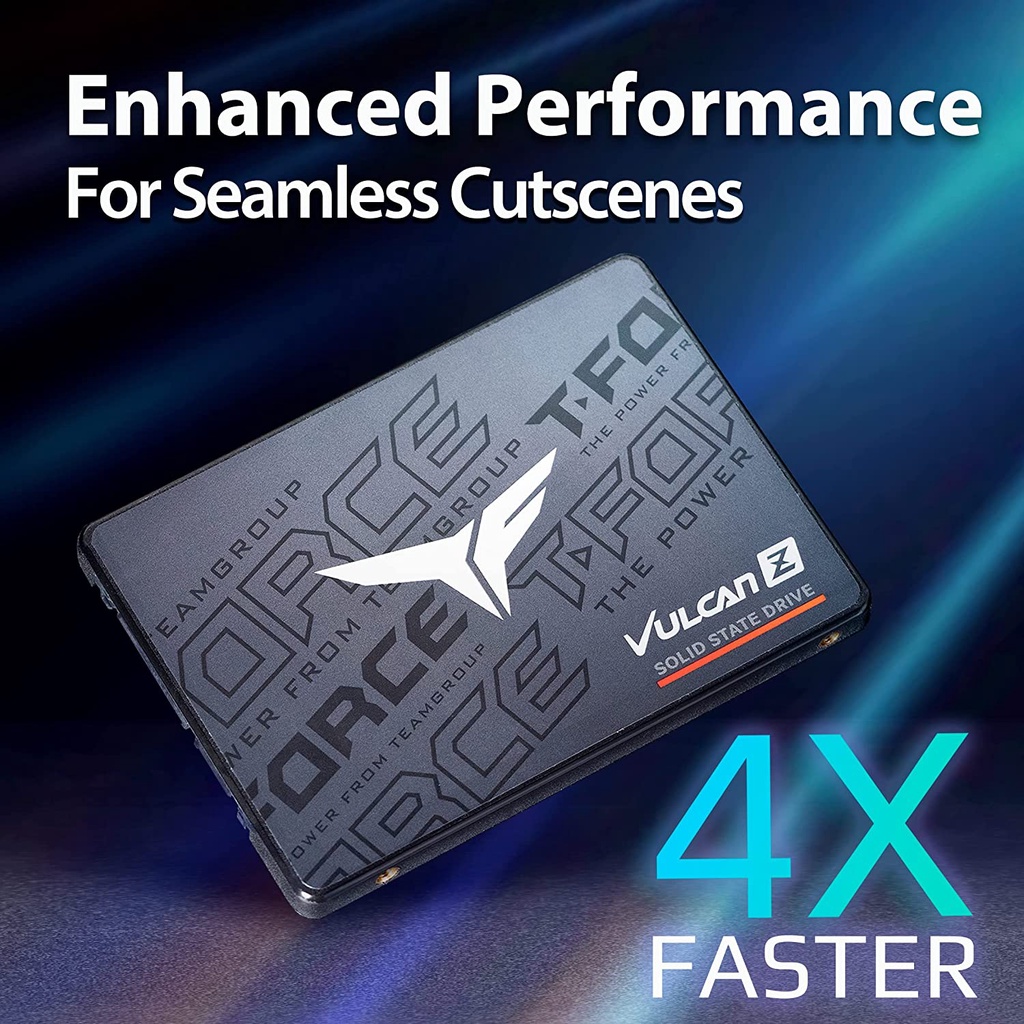 T-Force Vulcan Z Gaming SSD TEAMGROUP SLC Cache TLC 2.5 Inch SATA III