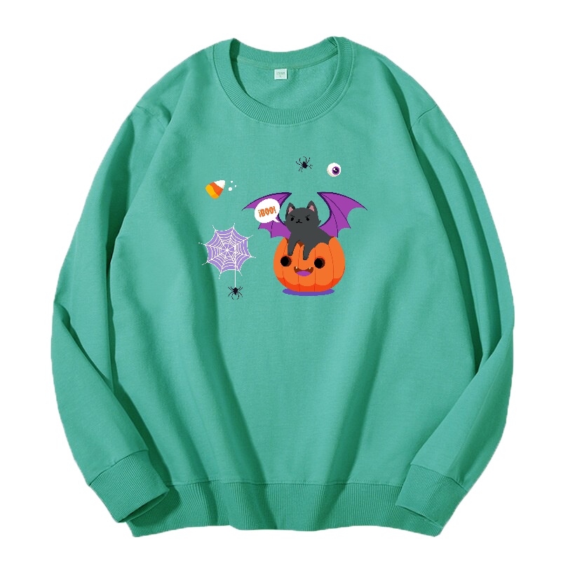 Sweater Crewneck Oversize Wanita Sweater Oversize Cewek Halloween Page