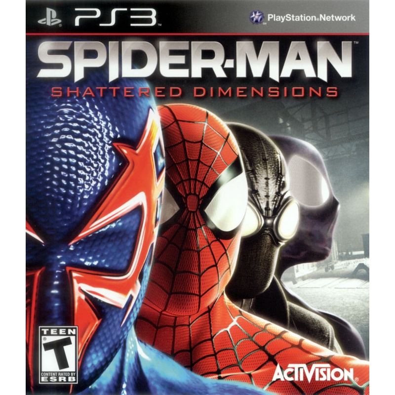 DVD Kaset Game PS3 PKG Multiman HEN Spider Man Shattered Dimensions