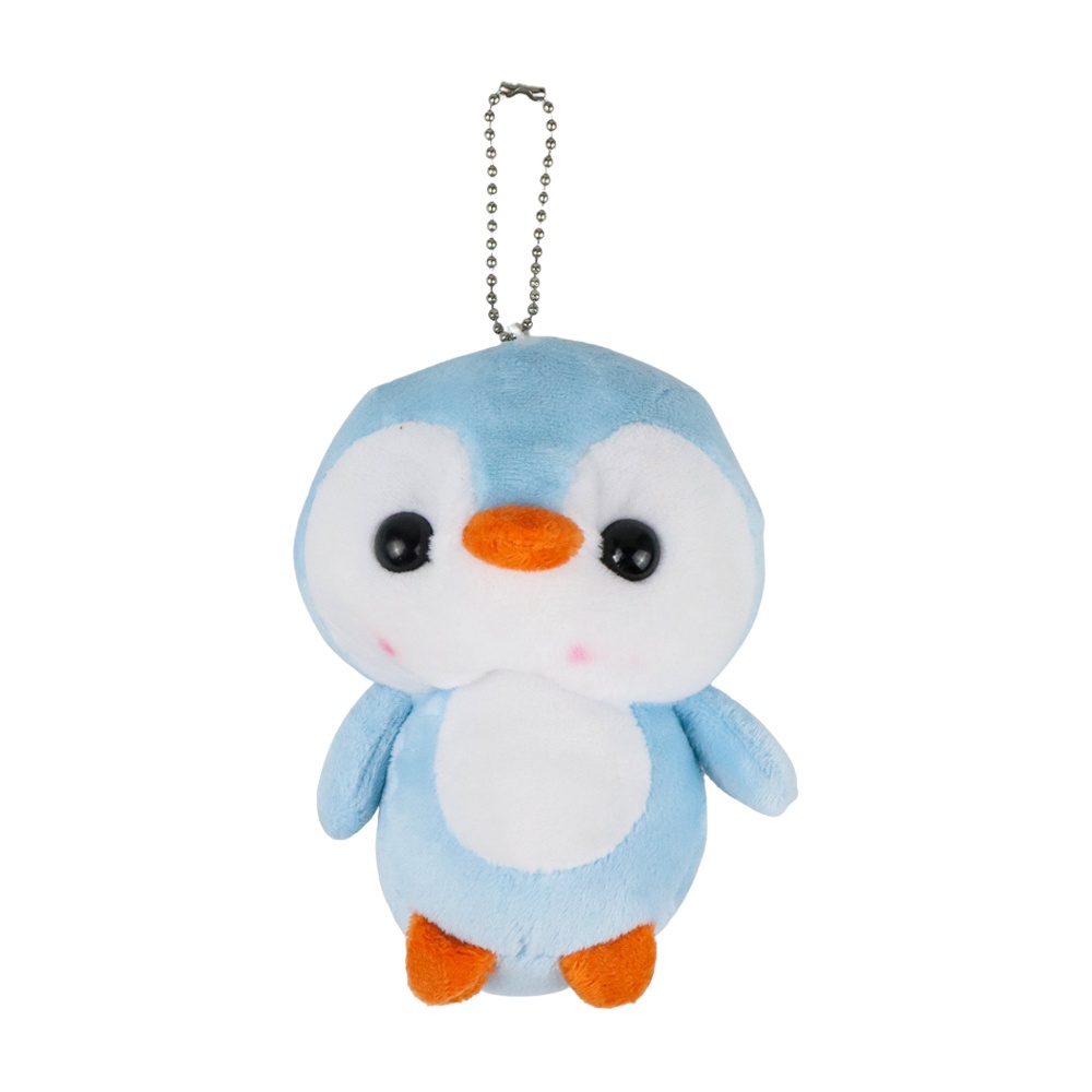 Penguin Toy Key Chain Gantungan Kunci Boneka Plush - CH01 - Blue