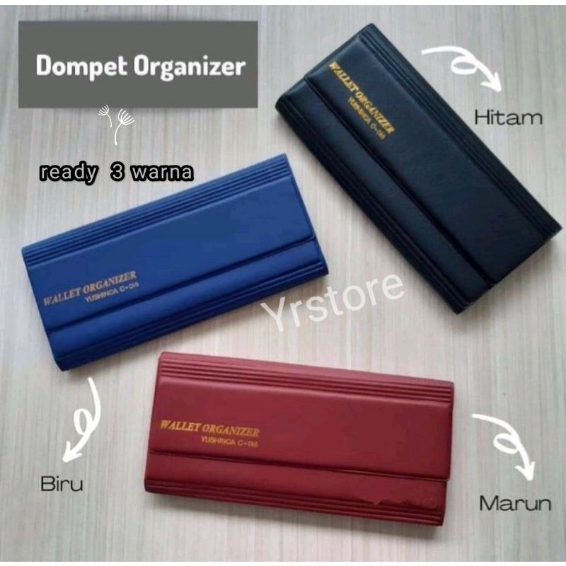 Dompet disiplin keuangan/ dompet organizer ORGANIZER WALLET