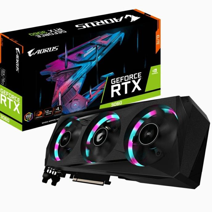 GIGABYTE AORUS GEFORCE RTX 3060 ELITE 12GB GDDR6
